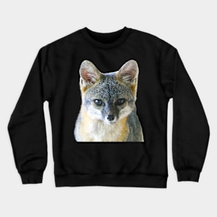 Cute Grey Fox Crewneck Sweatshirt